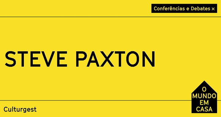 Streaming conferência Steve Paxton