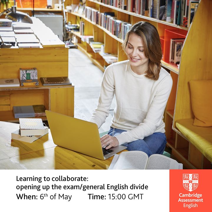 Learning to collaborate - opening up the exam/general English di