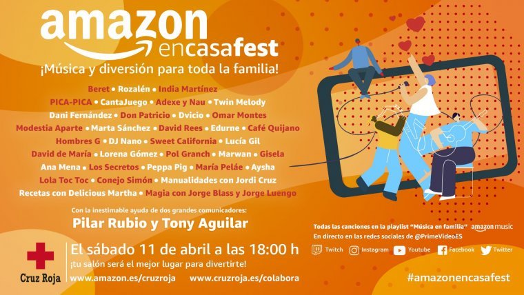 #AmazonEnCasaFest