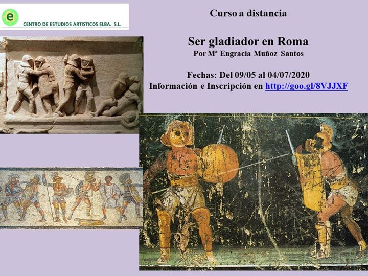 Curso 'Ser gladiador en Roma' (a distancia)