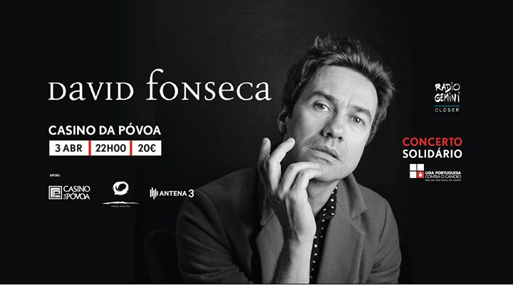 Concerto Solidário David Fonseca