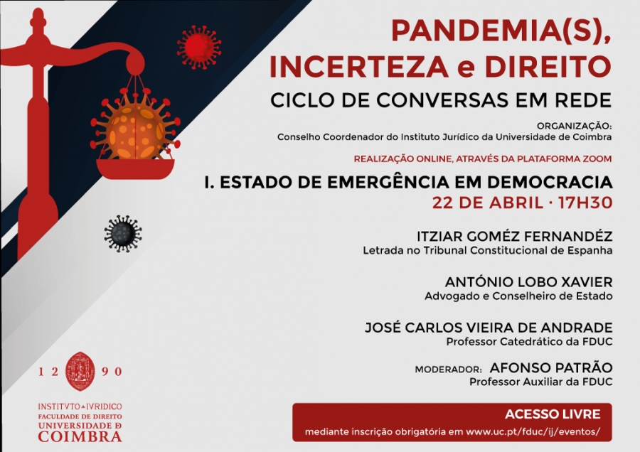 Pandemia(s), incerteza e Direito · Ciclo de Conversas em Rede