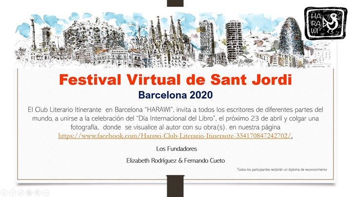 Festival Virtual De San Jordi - Barcelona