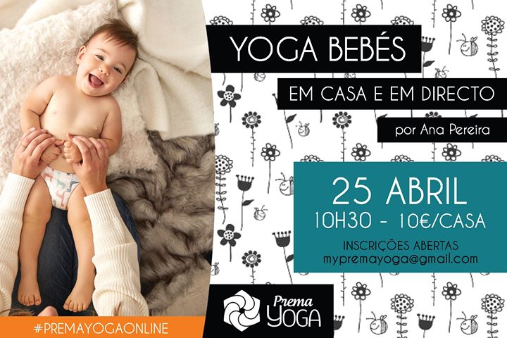 Yoga Bebés - Em Casa e em Directo