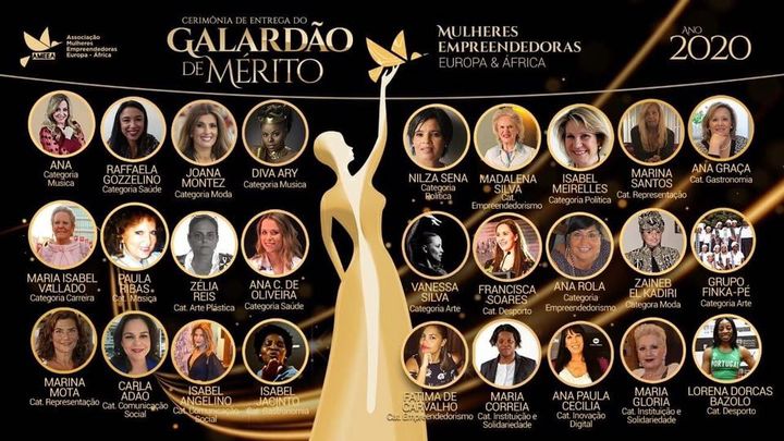V Gala de Mérito (Oscar) Mulheres Empreendedoras Europa é África