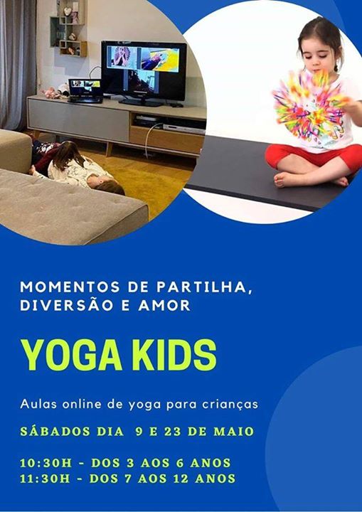 YogaKids Aulas On Line para crianças