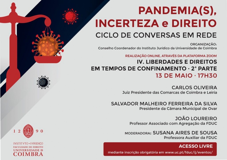 Pandemia(s), Incerteza e Direito · Ciclo de Conversas em Rede