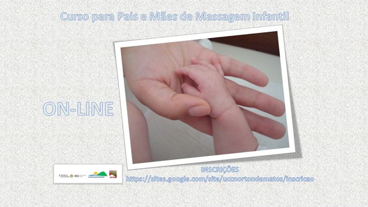 Curso para pais e mães de massagem infantil