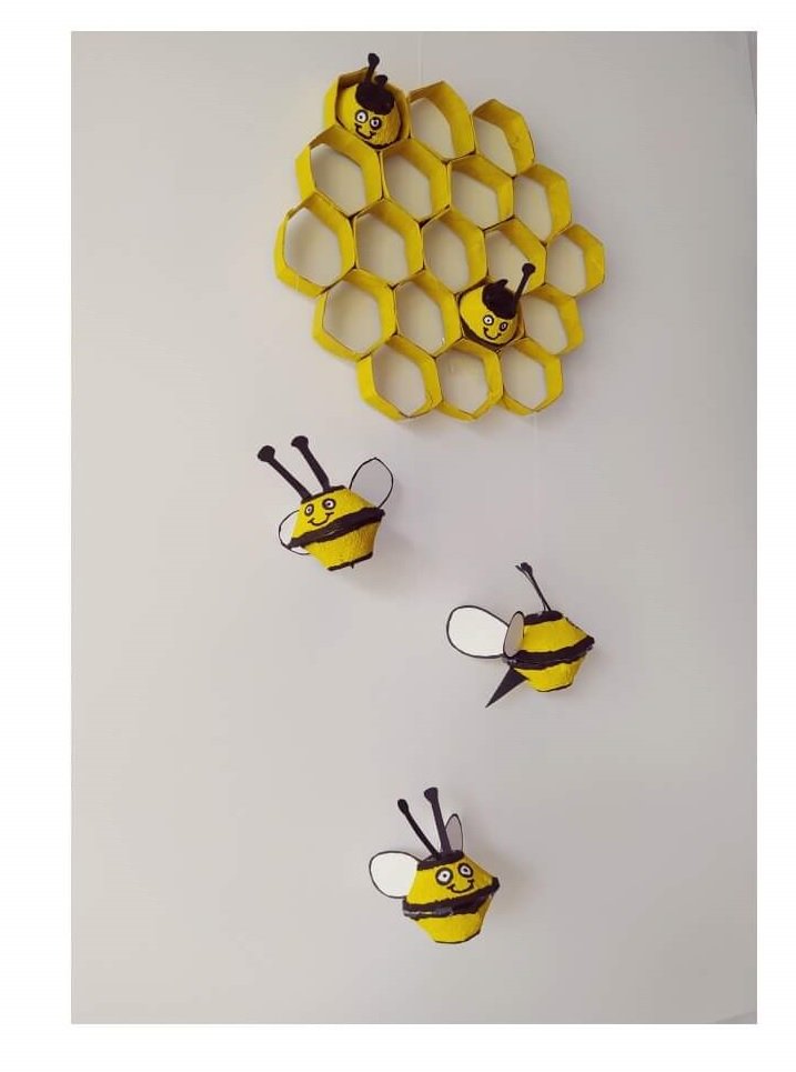 Ludotecaencasa te propone hacer una Colmena de abejas