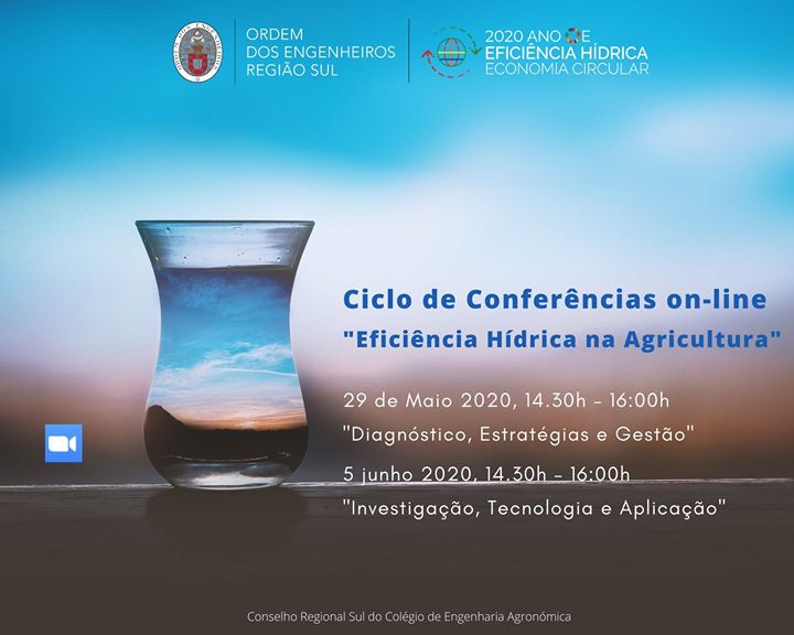 Ciclo de Conferências on-line Eficiência Hídrica na Agricultura
