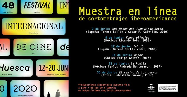 Muestra en línea de cortometrajes iberoamericanos | Junio 2020