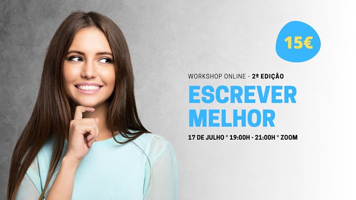 Workshop online 'Escrever melhor' - 2ª edição