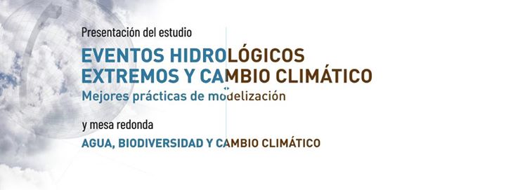 Presentación y webinar: “Agua, biodiversidad y cambio climático'
