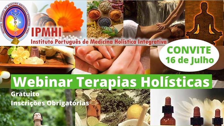 Webinar Grátis Terapias Holísticas