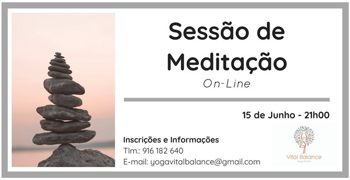Sessão de Meditação On-Line