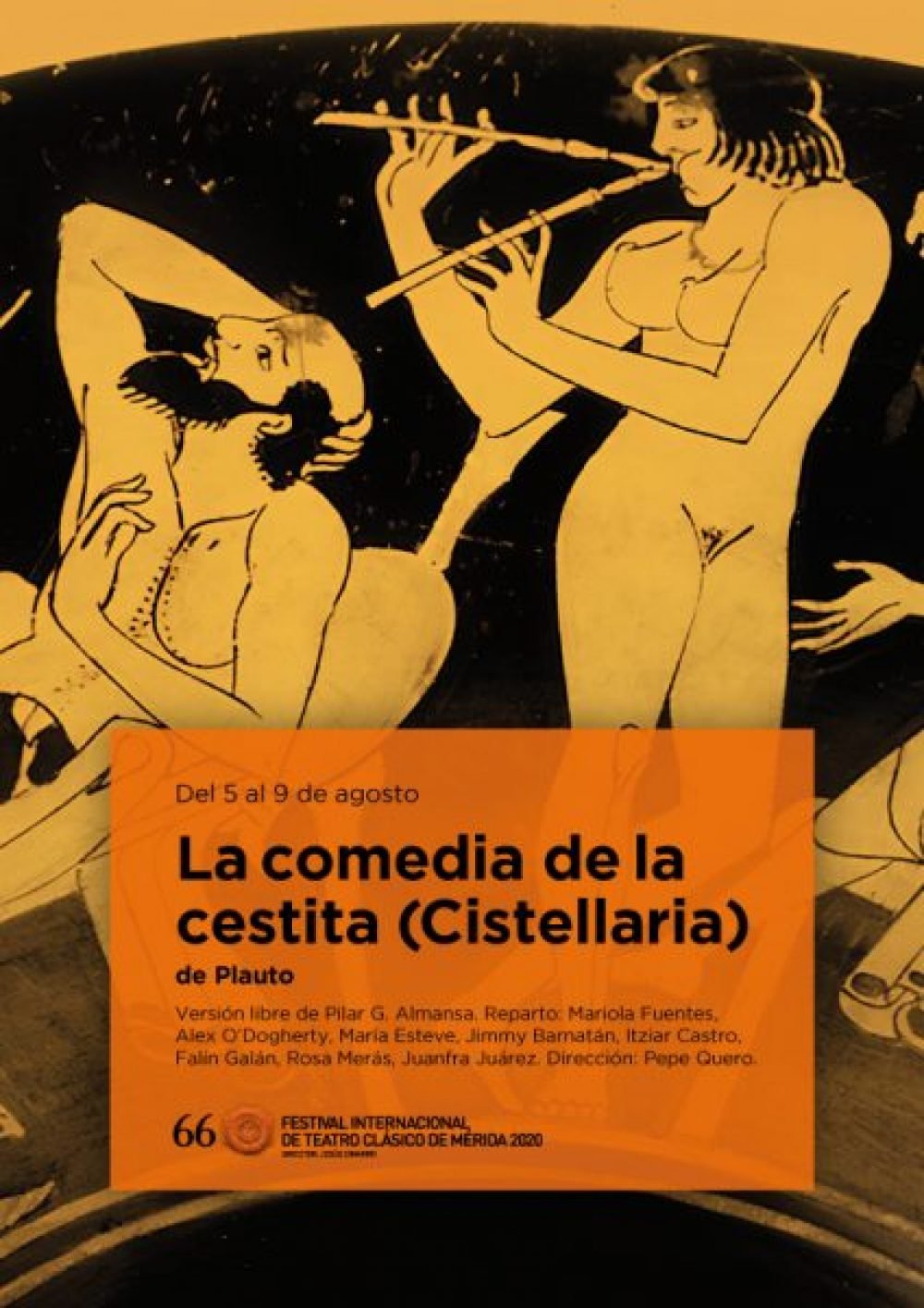 La comedia de la cestita (Cistellaria).  Festival Internacional de Teatro Clásico de Mérida
