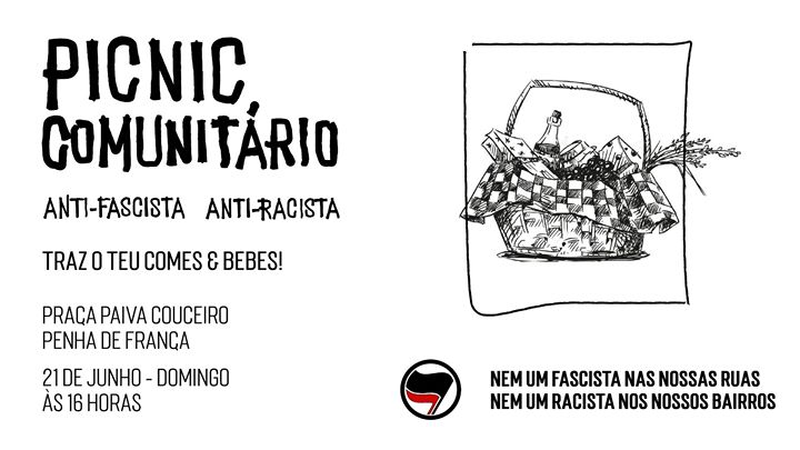 PicNic Comunitário: Anti-fascista & Anti-racista