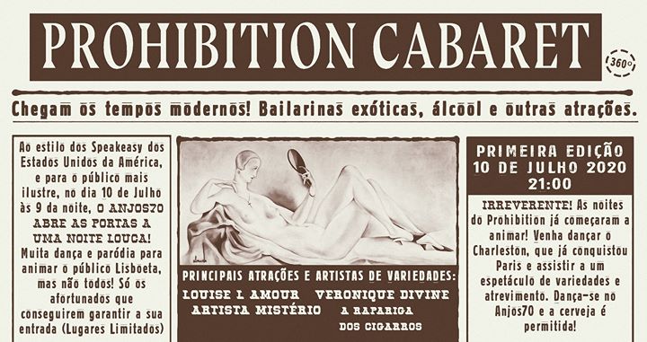 Prohibition Cabaret #1