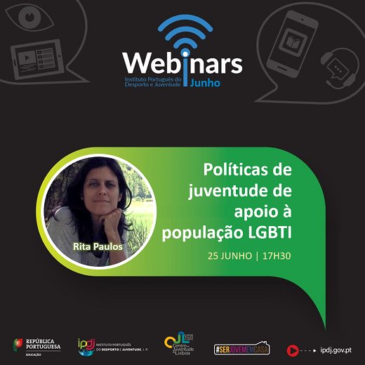 Webinar | Políticas de Juventude de apoio à população LGBTI