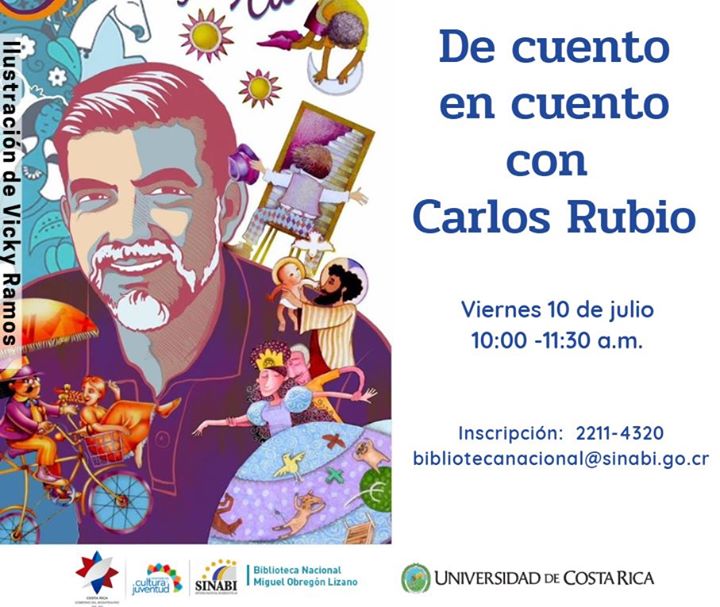 Taller Virtual: De cuento en cuento con Carlos Rubio