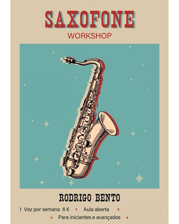 Wokshop de Saxofone com Rodrigo Bento