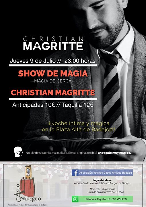 Magia con Christian Magritte