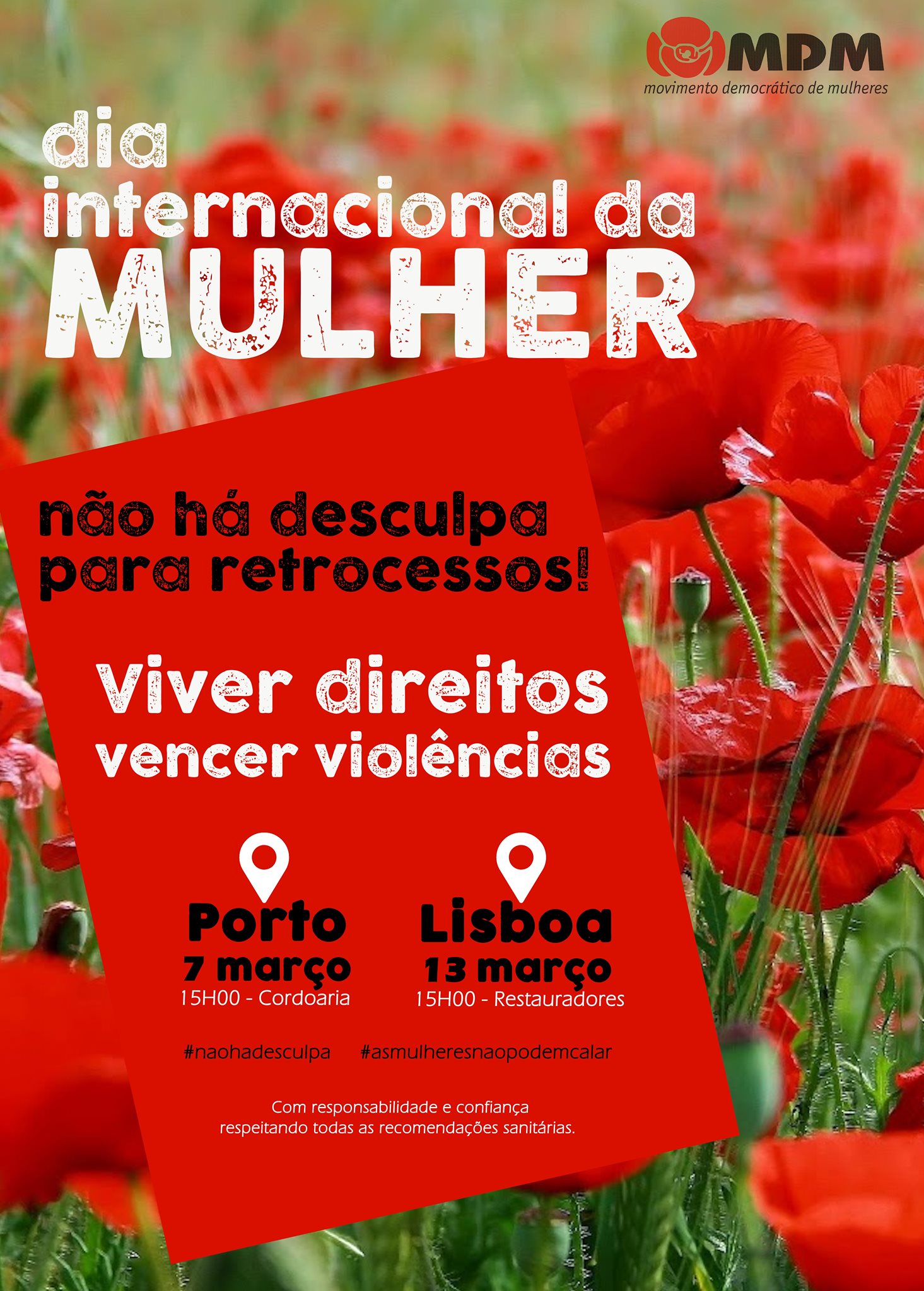 Dia Internacional da Mulher 2021 - Ponto de encontro no Porto