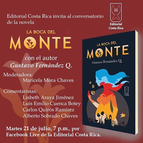 Conversatorio virtual de la novela 'La Boca del Monte'