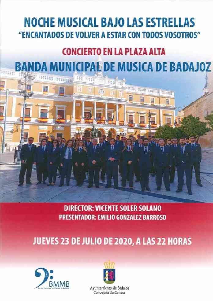 Concierto de la Banda Municipal de Música de Badajoz