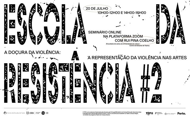 Escola da Resistência #2 | Seminário com Rui Pina Coelho