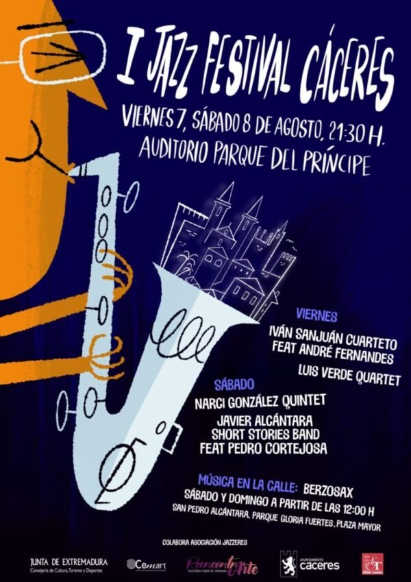 Jazz Festival Cáceres – Javier Alcántara Short Stories Band feat Pedro Cortejosa