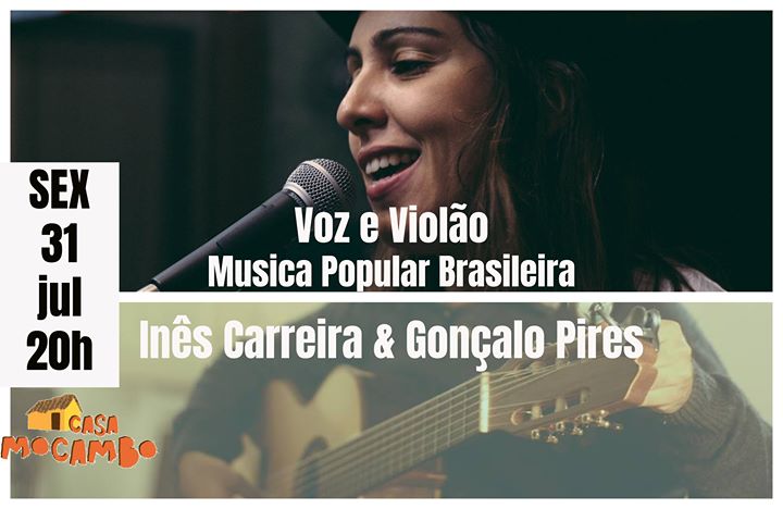 Jantar com Voz e Violão,Brasil com Inês Carreira e Gonçalo Pires