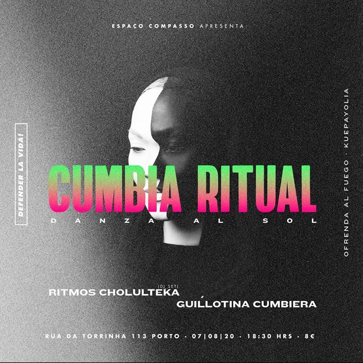 Cumbia Ritual / DANZA Al SOL / Nahuel Colectivo (Lotação Limitada/pré-venda on-line)