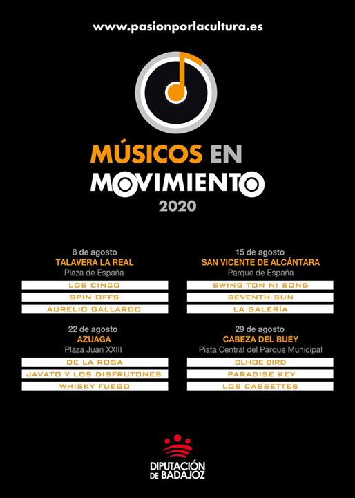 Músicos en movimiento 2020 | Concierto San Vicente de Alcántara