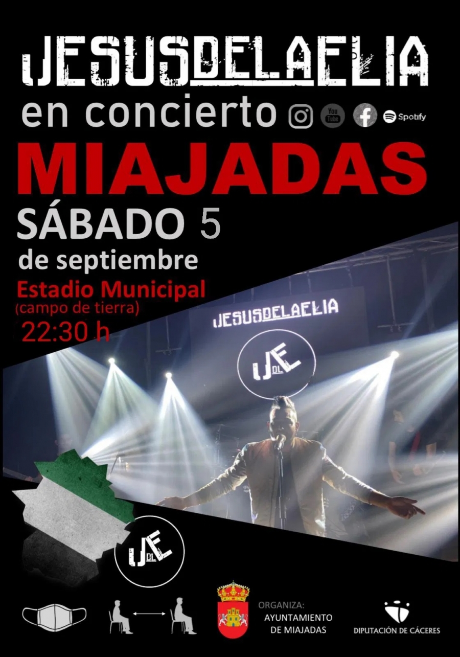 Jesús de la Elia ofrecerá un concierto en Miajadas el 5 de septiembre