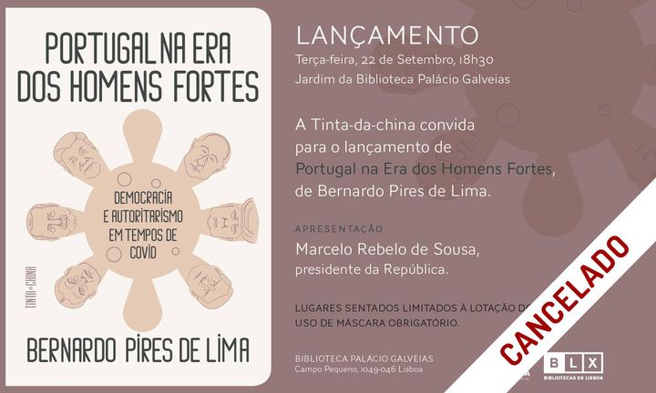 Cancelado - Lançamento de «Portugal na Era dos Homens Fortes»