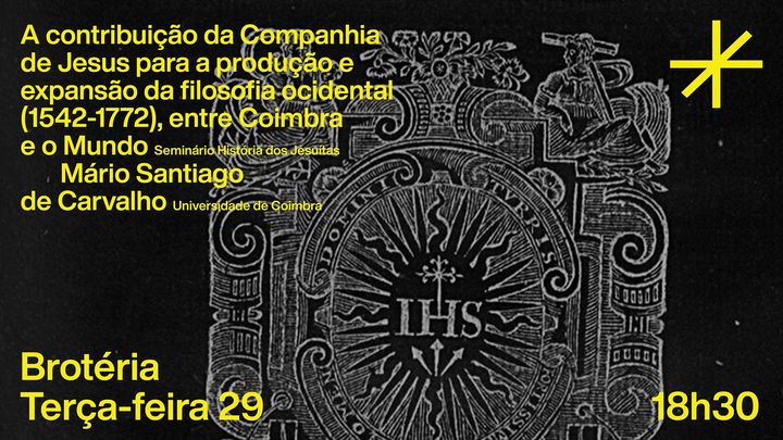 A contribuição da Companhia de Jesus para a produção e expansão da filosofia ocidental (1542-1772), entre Coimbra e o Mundo