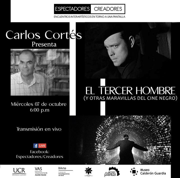 Carlos Cortés presenta "El tercer hombre"