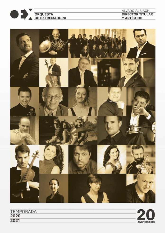 Conciertos de la Orquesta de Extremadura 2020-2021 – De lo efímero a lo eterno