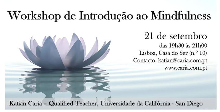 Workshop de Introdução ao Mindfulness