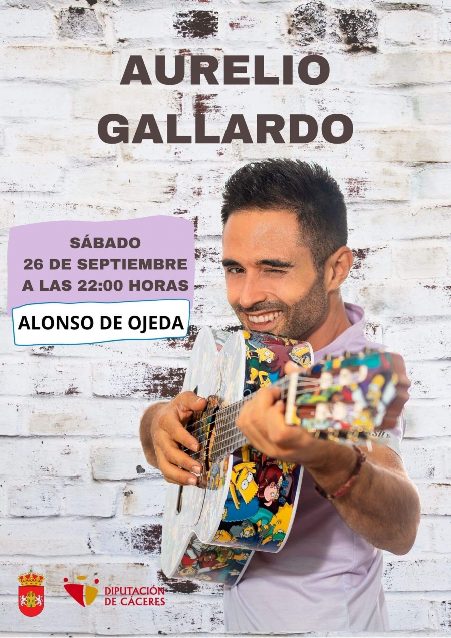 Concierto Aurelio Gallardo en Alonso de Ojeda