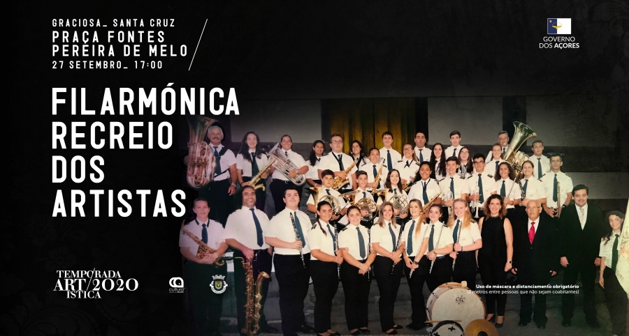 Temporada Artística 2020: Concerto pela Filarmónica Recreio dos Artistas