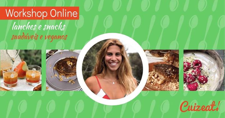 Workshop Online // Lanches e Snacks Saudáveis e Veganos
