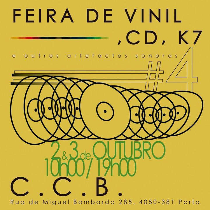 Feira do Vinil, CD, K7 E Outros Artefactos Sonoros #04 - CC Bombarda