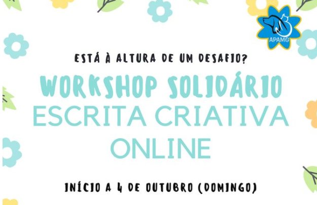 Workshop Solidário de Escrita Criativa
