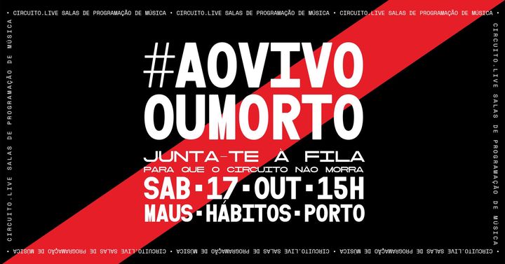Junta-te à fila • #aovivooumorto • Porto