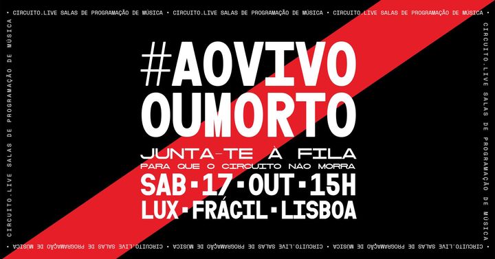 Junta-te à fila • #aovivooumorto • Lisboa