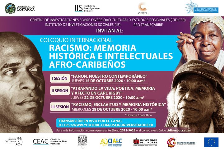Coloquio Internacional Racismo: Memoria Histórico e Intelectuales Afro-Caribeños
