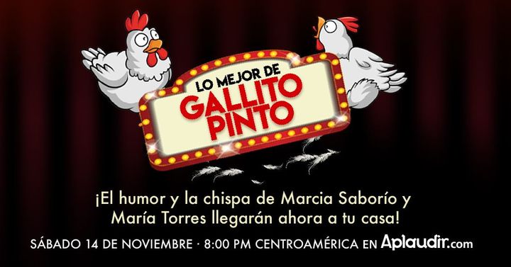 “Lo Mejor de Gallito Pinto” con Marcia Saborío y María Torres