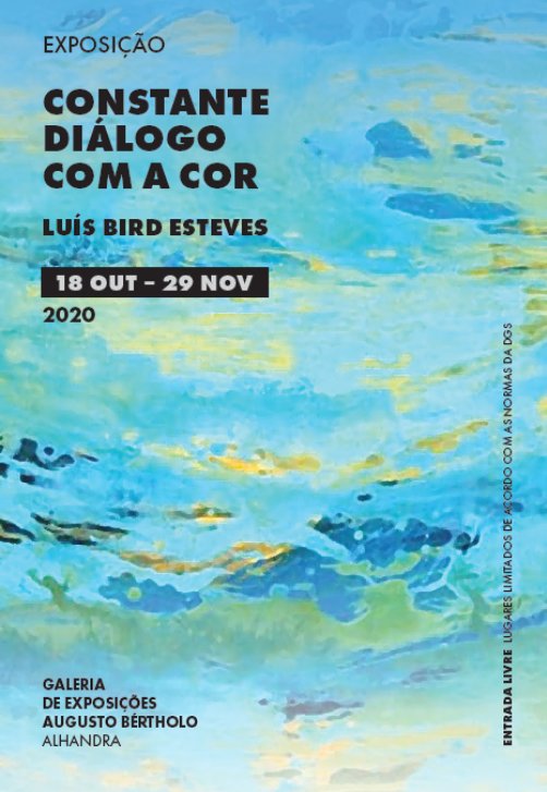 “Constante Diálogo com a Cor”, de Luís Bird Esteves